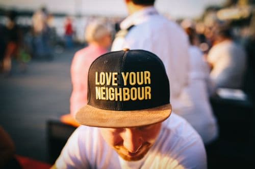 Hat love your neighbour