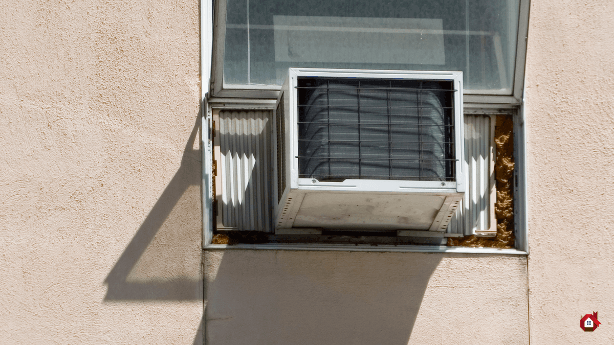 calfeutrage de la fenêtre pour un climatiseur mobile