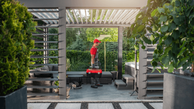 Installation gazebos