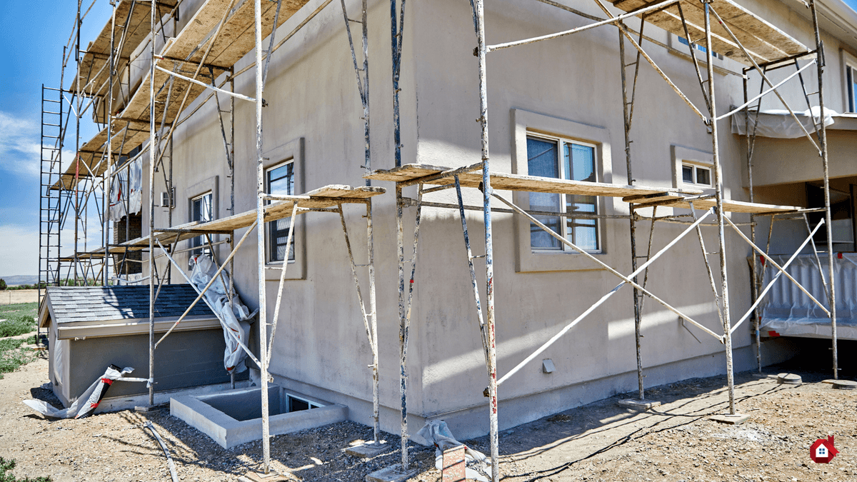 installation pour revêtement extérieur 