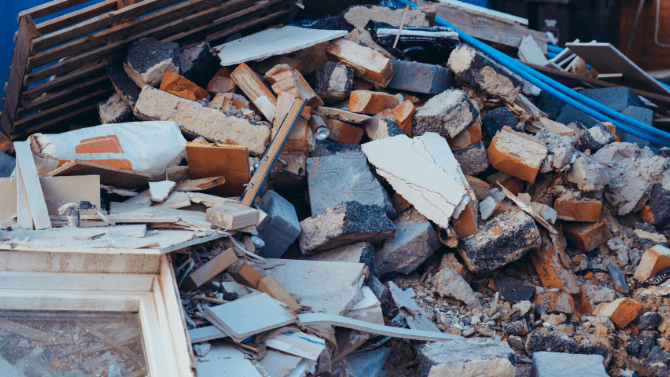 déchets de construction
