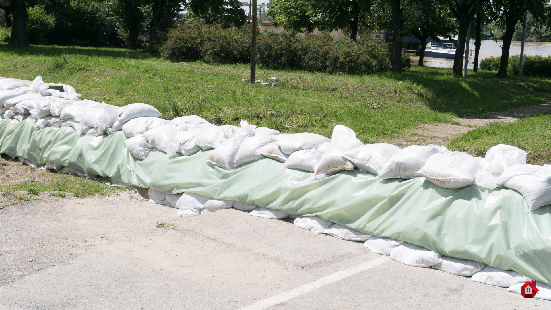 sac de sable contre les inondations&nbsp;