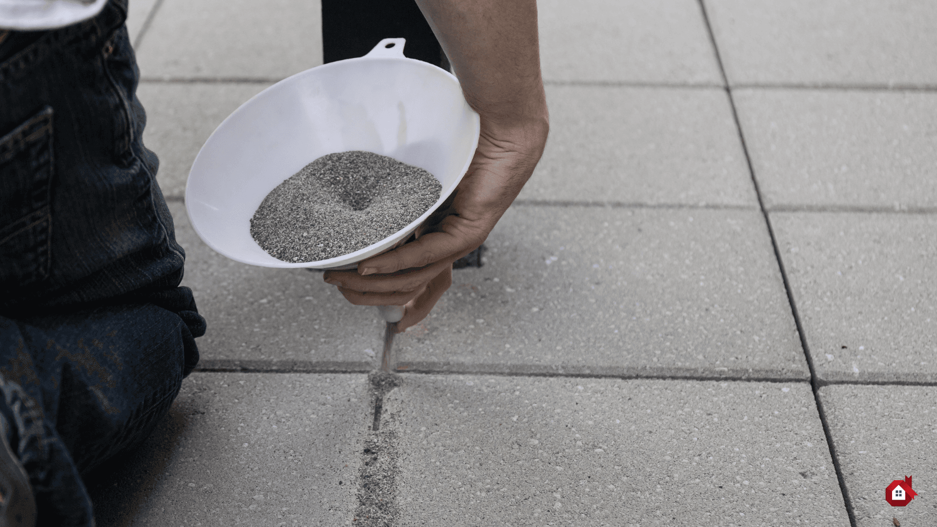 joints de pavés en sable polymère