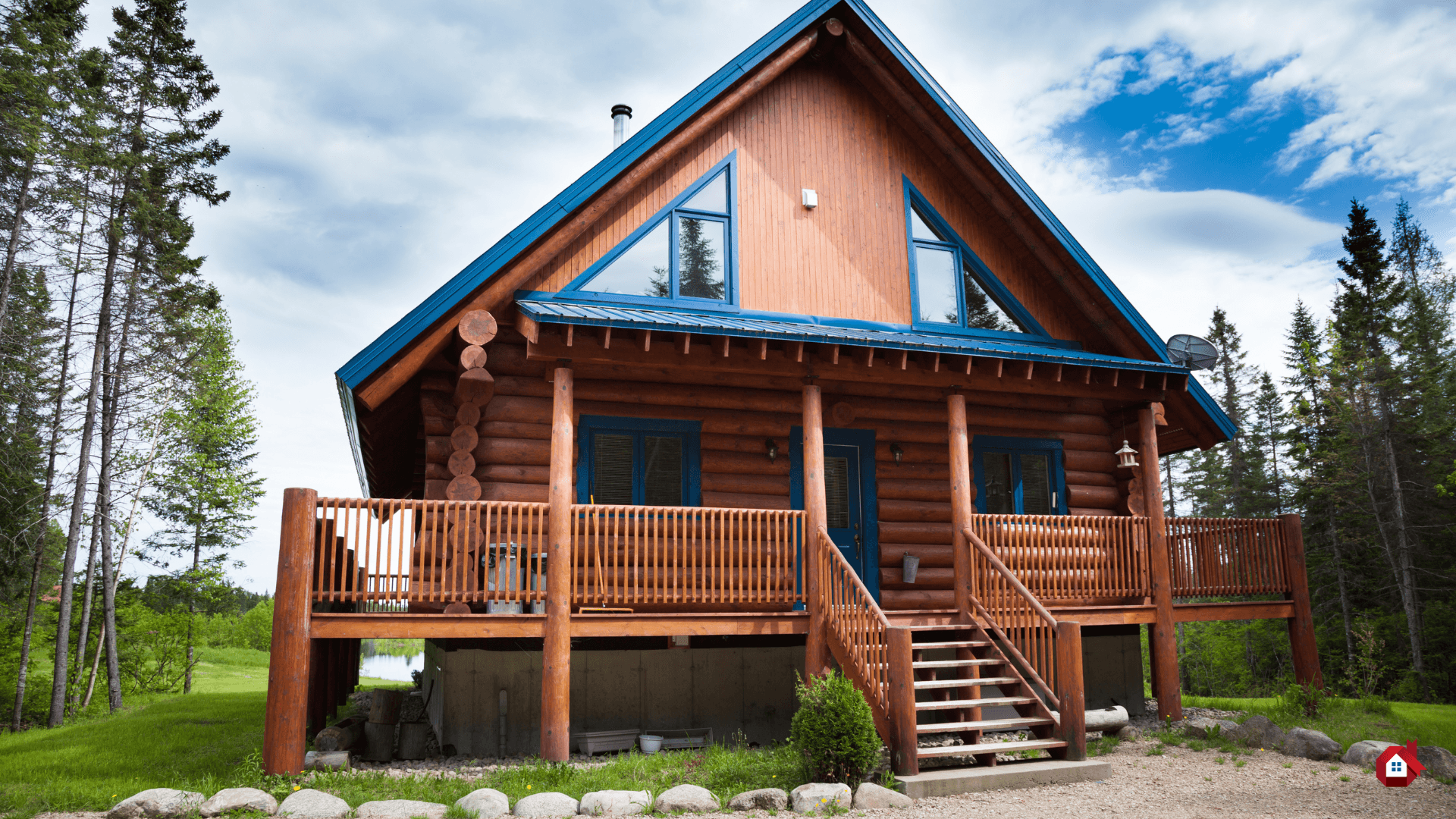 maisons en bois rond