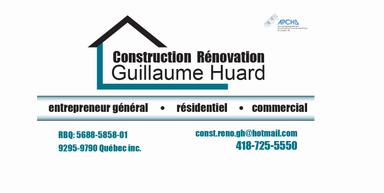 Construction Rénovation Guillaume Huard