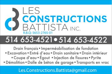 Les Constructions Battista Inc