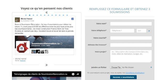 formulaire SR_Comment fonctionne SoumissionRenovation.ca  