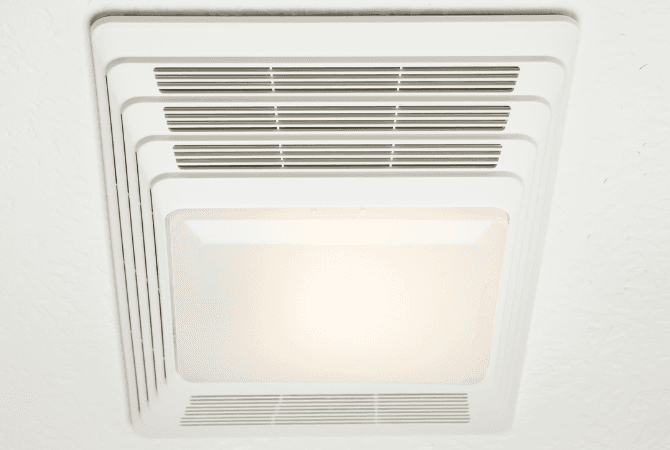Un ventilo-convecteur pour le chauffage de la salle de bain