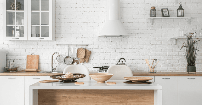 Relooking de cuisine: aménager les murs