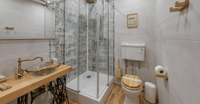 salle de bain farmhouse