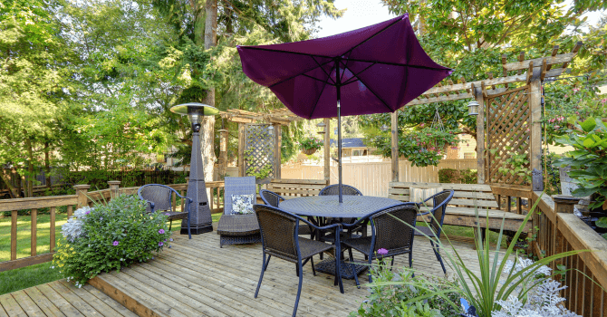 différence entre un patio et une terrasse