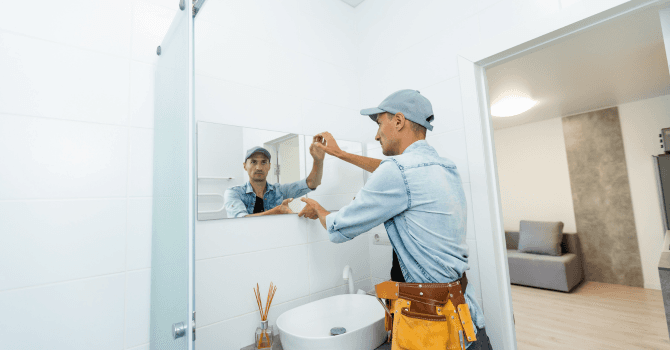 miroirs de salle de bain