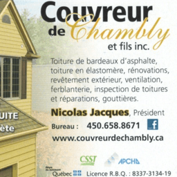 COUVREUR DE CHAMBLY (2006) INC.