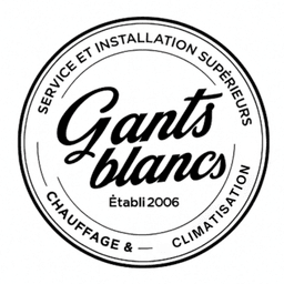 Gants Blancs Chauffage et Climatisation