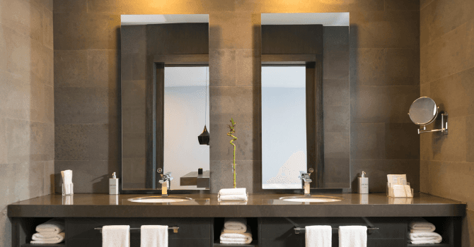 miroirs de salle de bain