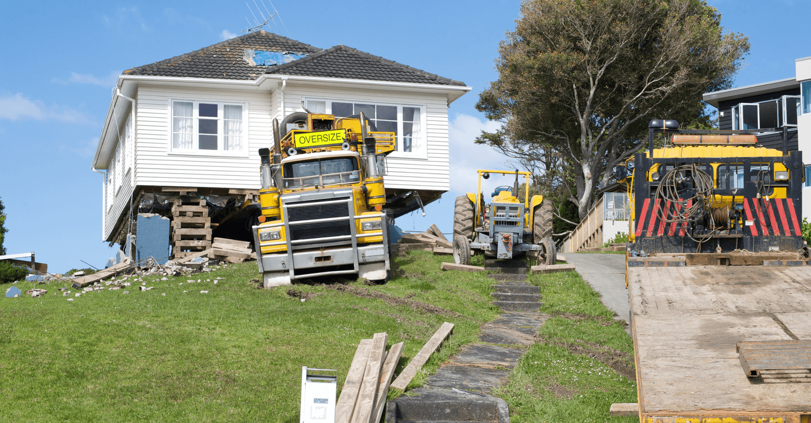 déplacer une maison