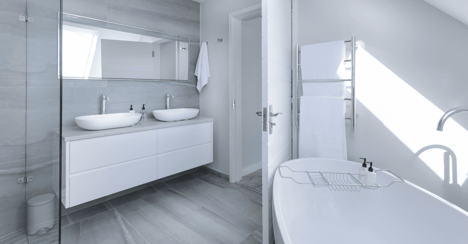 plancher de salle de bain