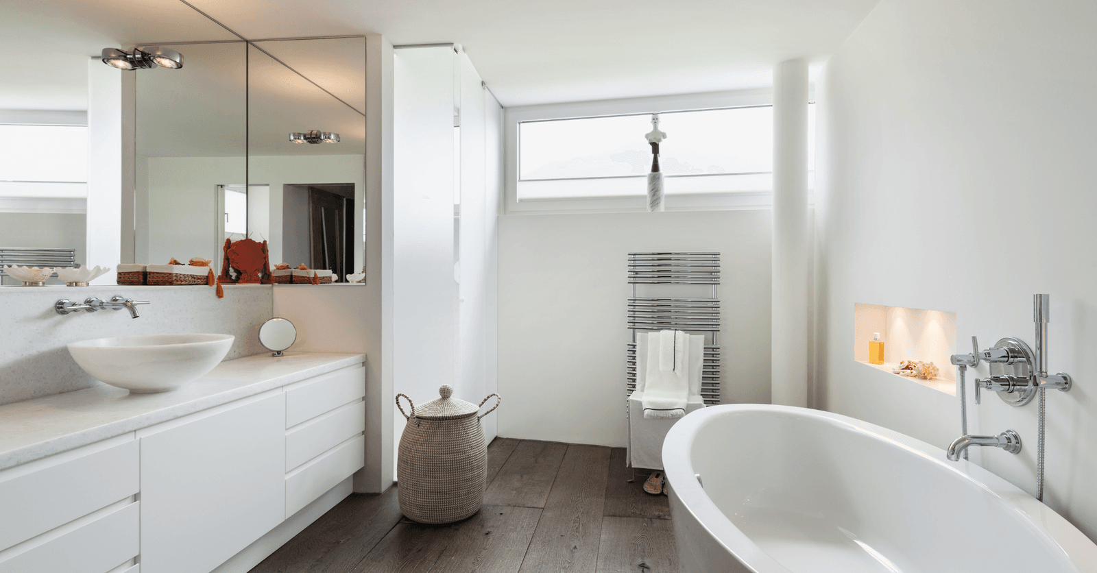 plancher de salle de bain