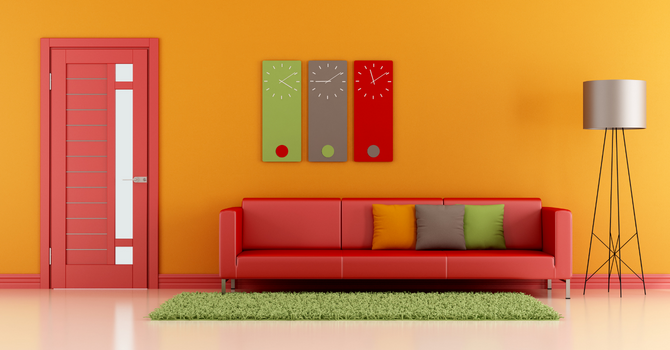 mur jaune_Attentes vs. réalité : peindre votre intérieur avec des couleurs vives