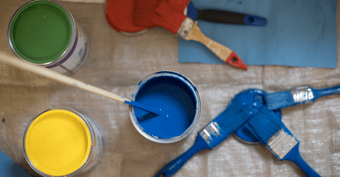 peinture recyclée