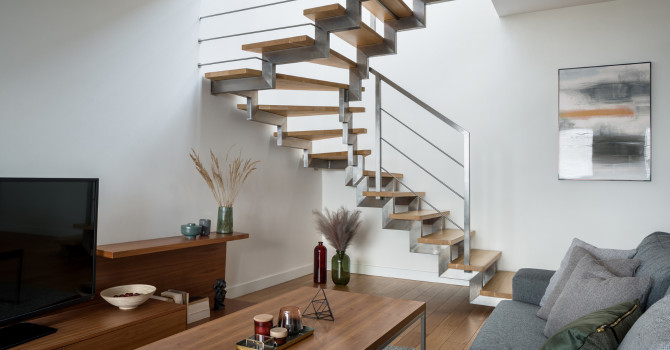 metal banister rampes d'escalier 