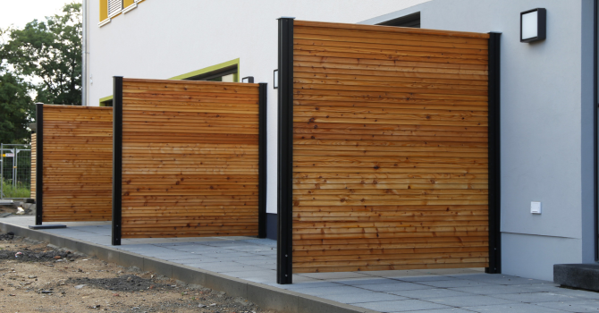 un mur d'intimité pour votre patio ou votre terrasse