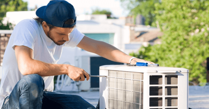 location pour la thermopompe de maison