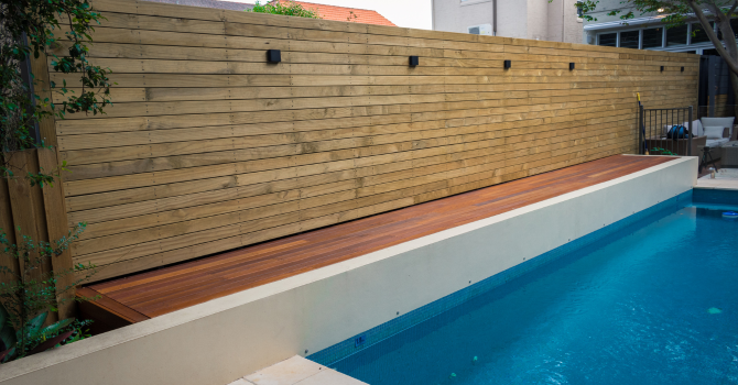 clôture de piscine - composite