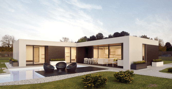 maison conçue avec une imprimante 3D