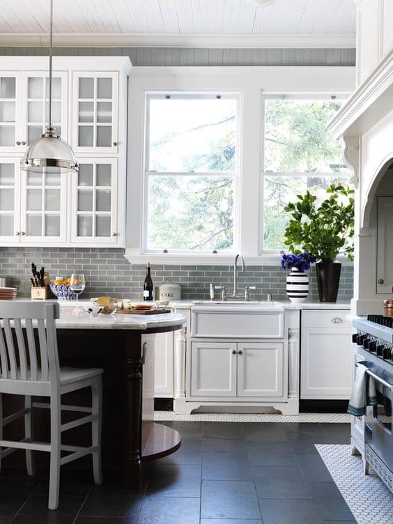 plancher de cuisine céramique