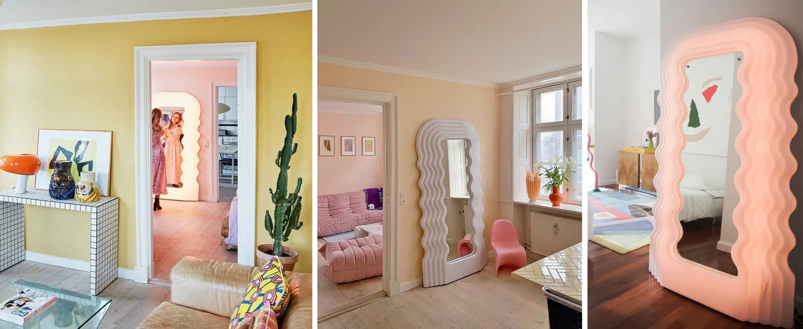 Ultrafragola Mirror by Ettore Sottsass__Tendances design 2021 : formes et squiggles