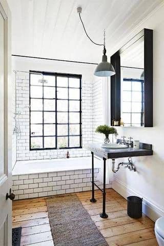salle de bain minimaliste_Pinterest