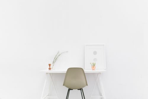 Bureau minimaliste