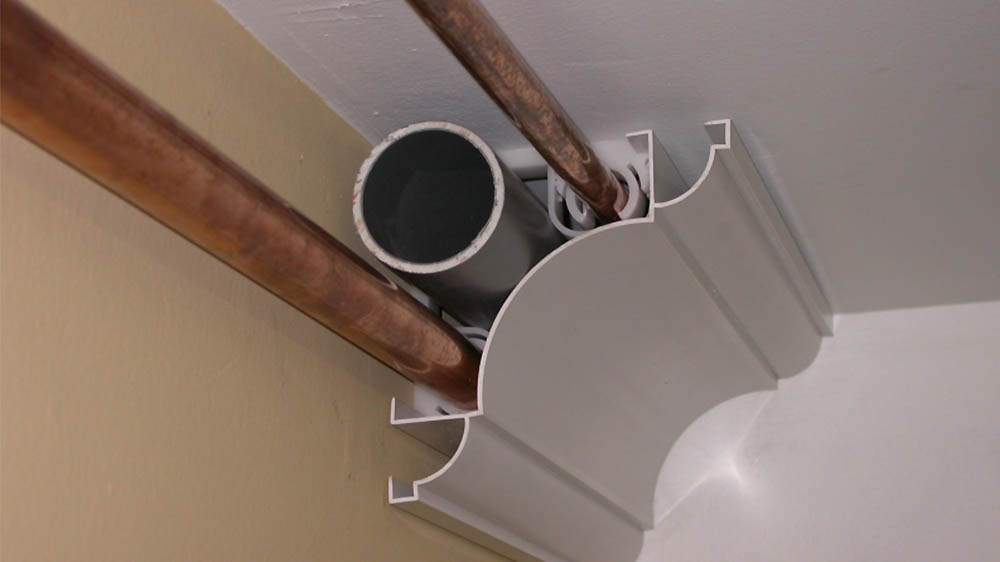 tuyaux cachés_5 astuces pour cacher des tuyaux de plomberie