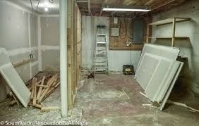 Rénovation de sous-sol avant_basement renovation before